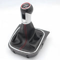 Leather gear lever handball cover dust boot for Volkswagen Golf manual transmission cars.