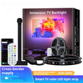 TV same screen ambience light strip with 30 LEDs per metre and smart remote control in magic colour