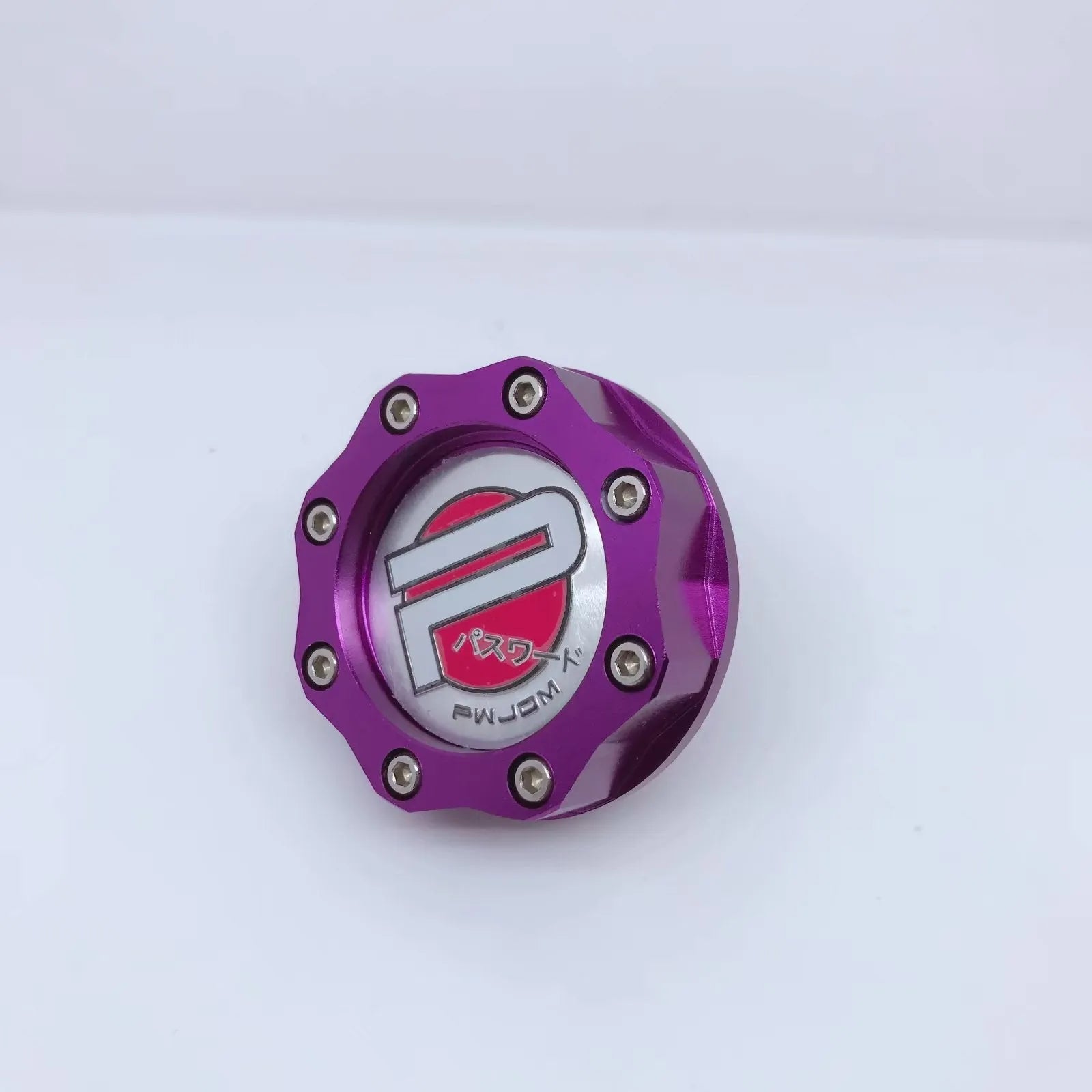 Aluminum alloy fuel tank cap for Honda vehicles in multiple colour options