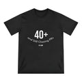 Men's 3D digital printing casual round neck short sleeves t-shirt in black, loose fit polyester blend pullover