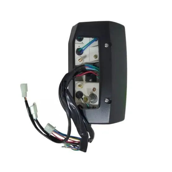 Black alloy motorcycle speedometer suitable for Cgl125 with clear dial face