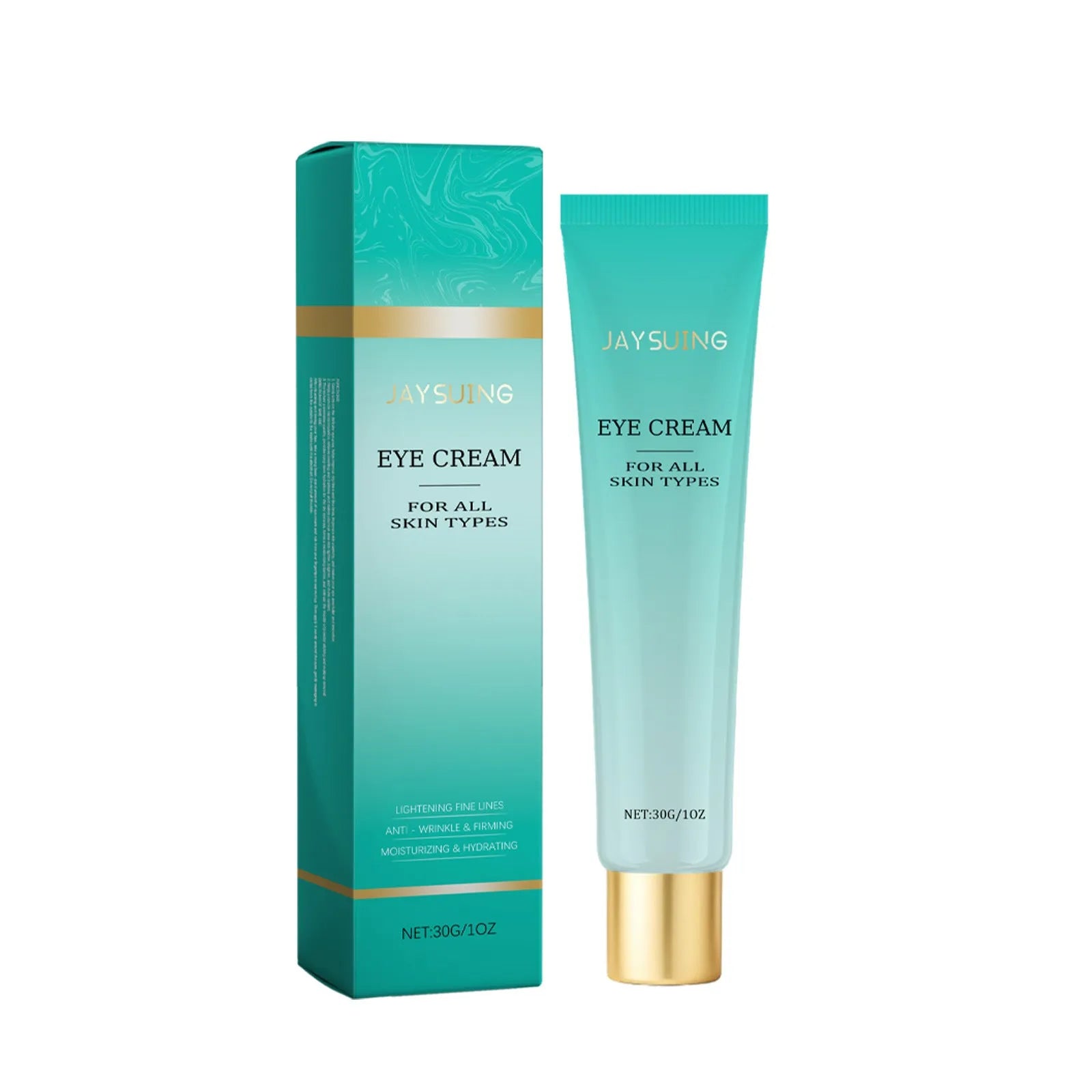 30g jar of retinol and hyaluronic acid anti-ageing eye cream for under-eye treatment.