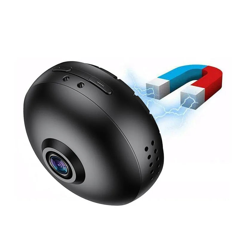 1080p wireless Wi-Fi security camera with 3.6° lens and ABS housing for indoor surveillance