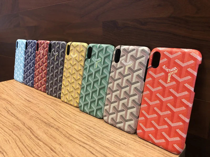 Leather back cover type mobile phone case for iPhone 11 to 6 series in multiple colours