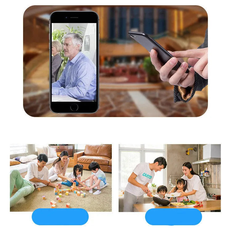 White outdoor smart security camera with 3.6mm lens for 1080P HD remote monitoring.