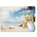 Rubber computer mouse pad in two size options: 30x25cm and 24x20cm