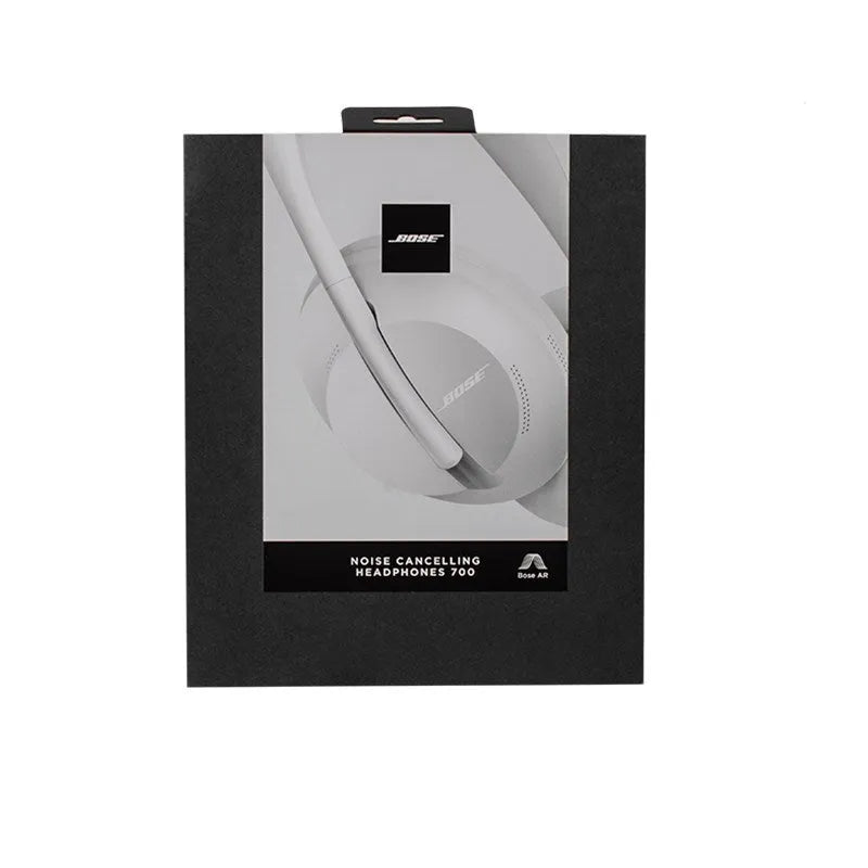 Wireless noise reduction bluetooth headset in Black with cushioned ear pads and adjustable headband