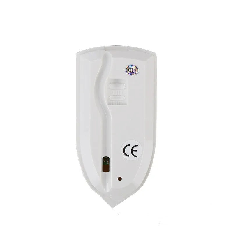 White wired PIR motion sensor wall-mounted passive infrared detector with 120 degree detection angle
