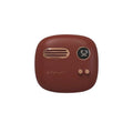 Retro design 2-in-1 hand warmer and 5000mAh power bank with digital temperature display in flannel bag