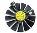 T129215SM GPU cooling fan replacement part for P104-100 graphics card with 4-pin connector