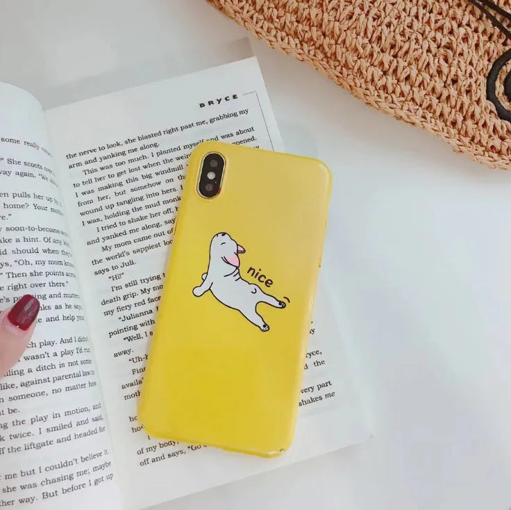 Funny cartoon giraffe TPU silicone phone case for iPhone, soft back cover