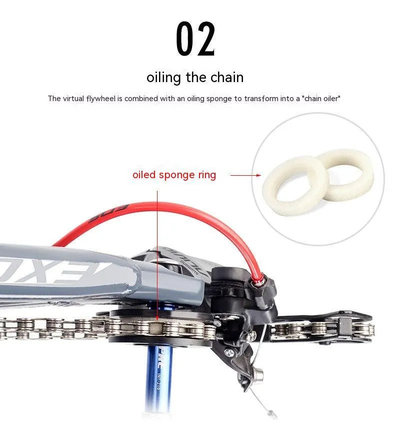 Aluminium bicycle chain holder tool in three versions for washing and tension adjustment