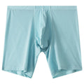 Men's transparent mesh underwear boxers in five colours with extended cut and mid-waist design