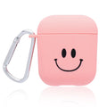 AirPods case cover in PC plastic with decorative styles compatible with iPhone wireless headsets