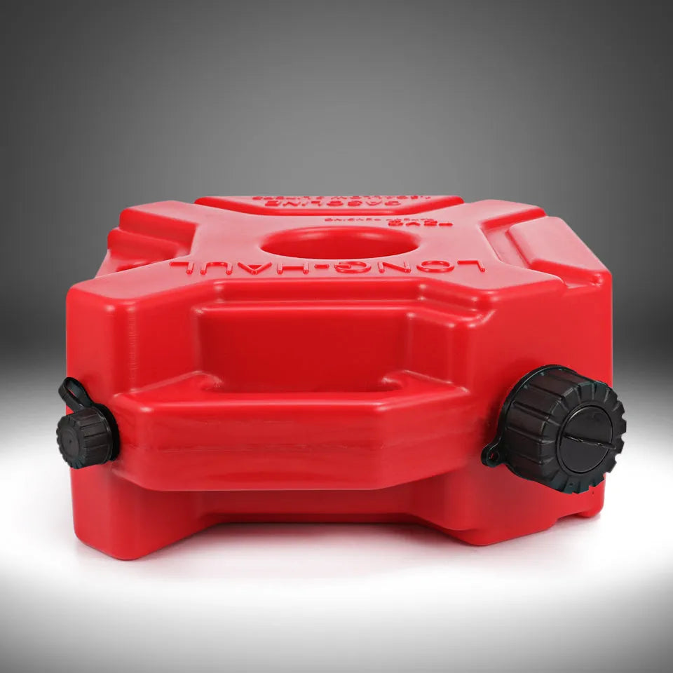 Red plastic petrol barrel 3L 5L HDPE fuel can for motorcycle off-road gasoline tank anti-pressure shockproof moisture-proof
