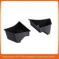 TPE storage box covers for Tesla Model Y and Model 3 trunk side compartments.