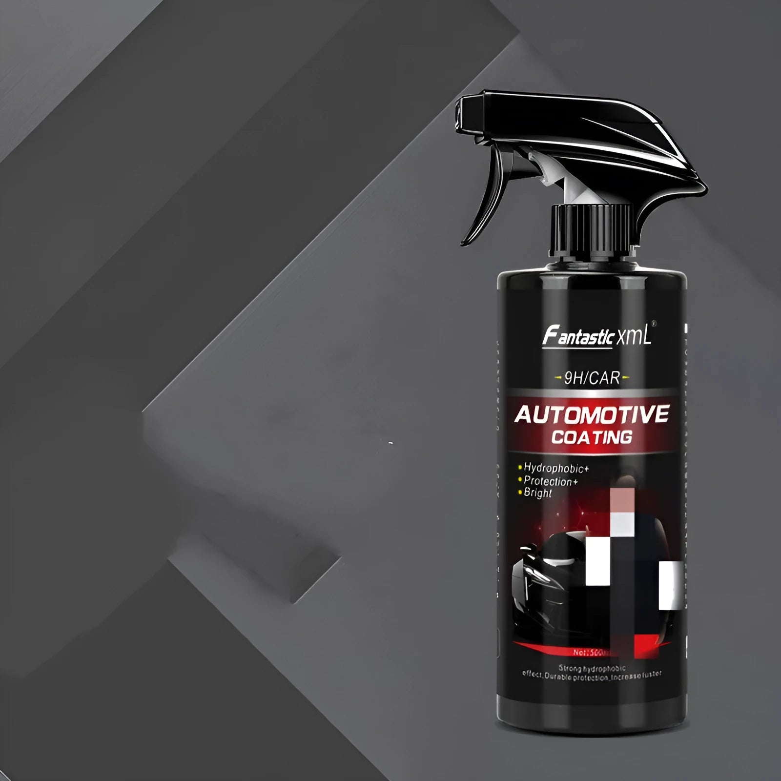 500ml automotive coating spray bottle with ceramic hybrid paint protection liquid
