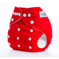 Solid colour leak-proof baby diaper pants with bamboo charcoal lining, 36.5x32.5 cm, suitable for 3-15 kg infants
