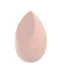 Seven different shaped makeup sponge puffs in various colours including pink, blue and burgundy