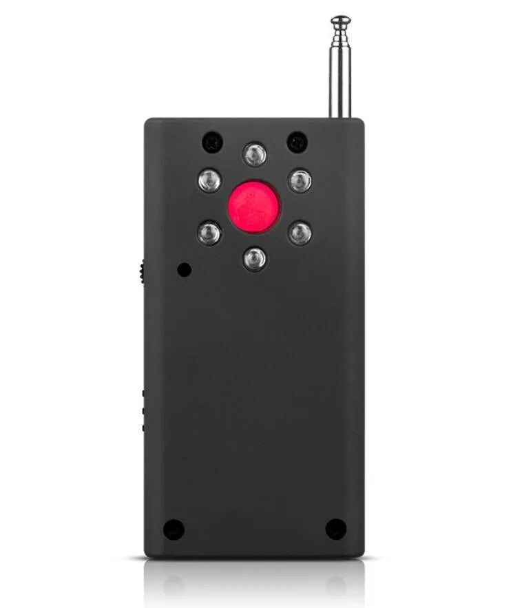 Signal detector anti-eavesdropping device with antenna, measuring 65mm x 48mm x 15mm