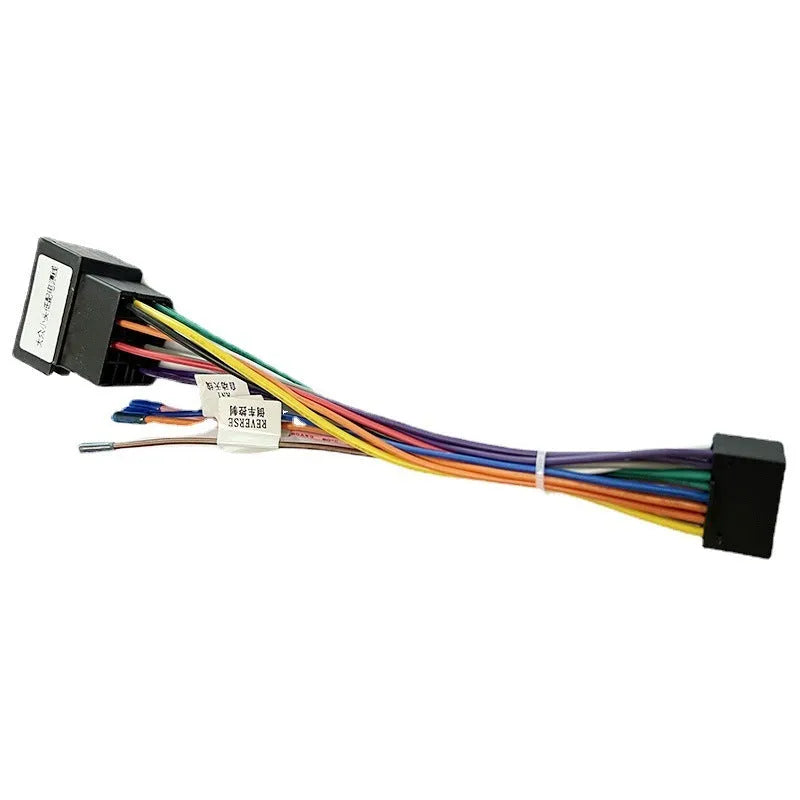 Volkswagen small head low power cord with 16-pin direct plug connector for automotive wiring harness applications