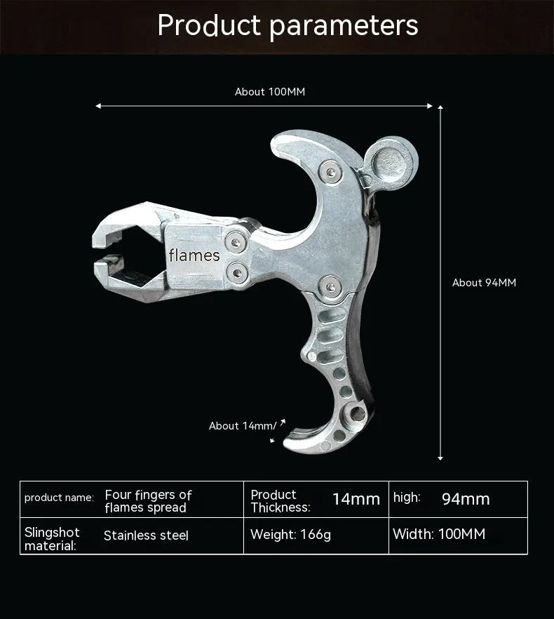 Zinc alloy archery release aid with two-axis harpoon clip for compound bows