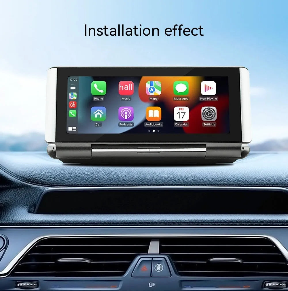 6.86 inch Bluetooth MP5 car multimedia player with LED screen for dashboard mounting