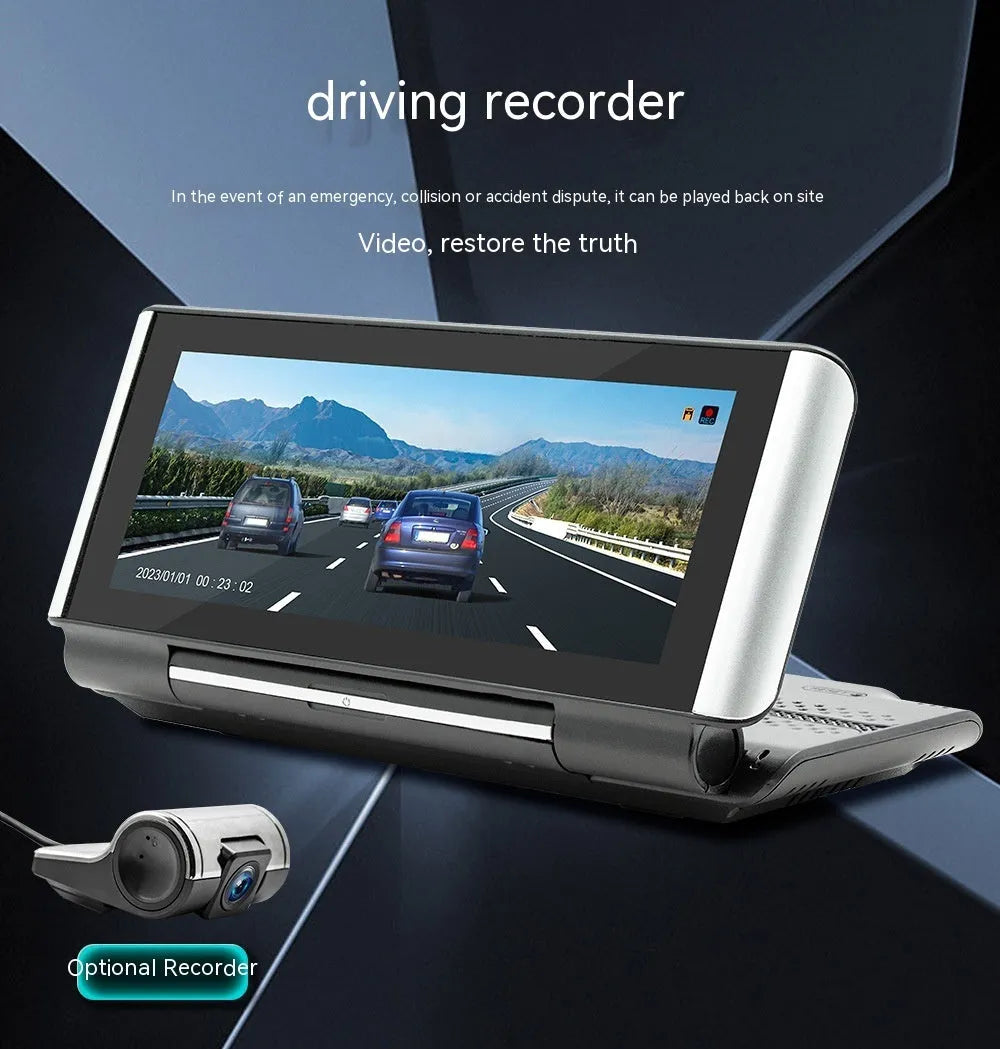 6.86 inch Bluetooth MP5 car multimedia player with LED screen for dashboard mounting
