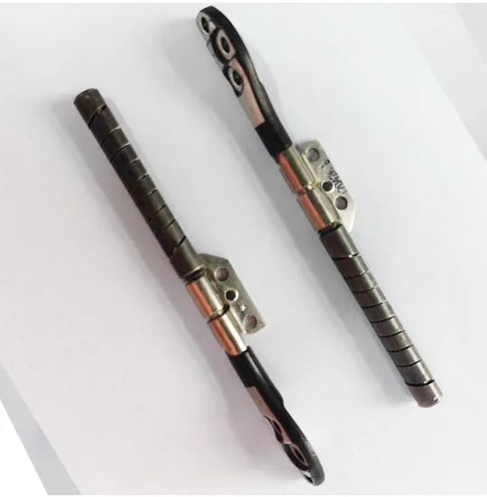 Pair of A1286 replacement screen spindles for MacBook Pro 15-inch laptop repair.