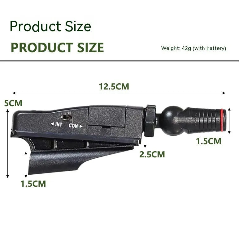 Golf putter laser aiming instrument training aid with multiple style configuration options