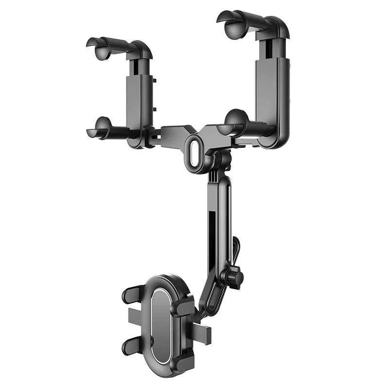 ABS automobile rear view mirror bracket for universal vehicle installation