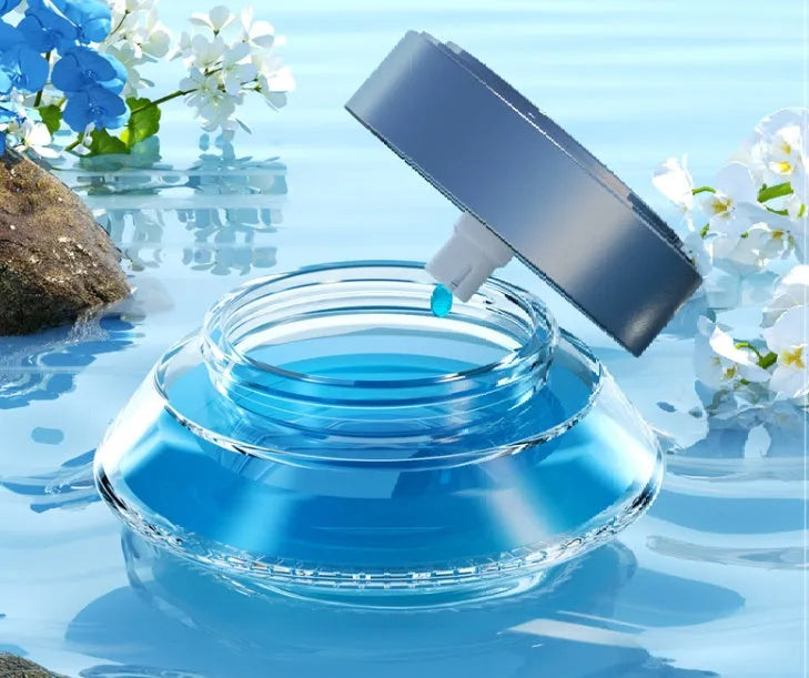 Car smart spray fragrance device with 50ml refill cartridge for vehicle interior odour control