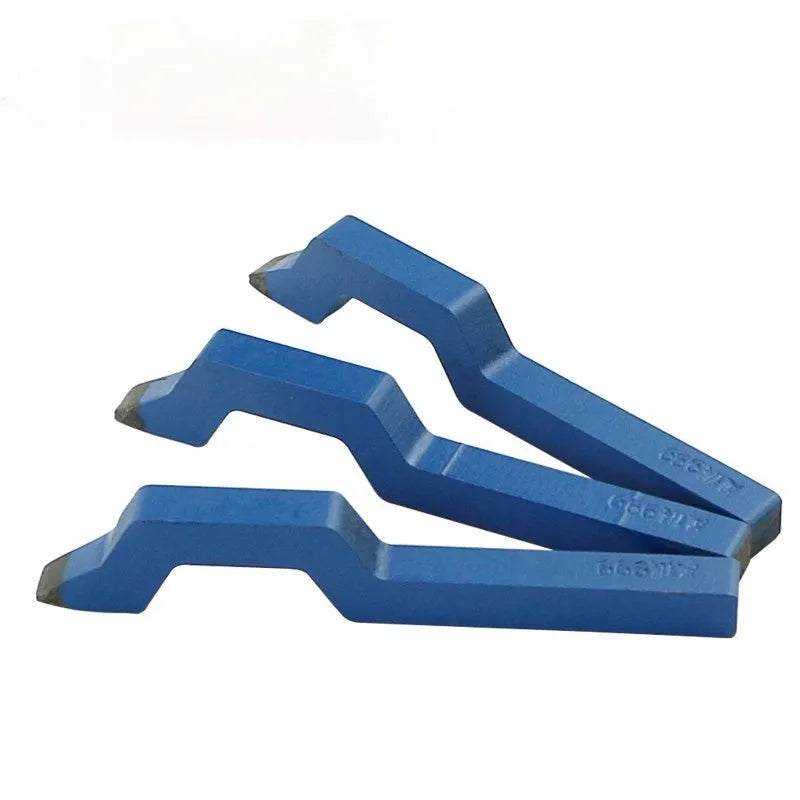 Curved character alphanumeric steel stamping tool for jewellery on a gold background.