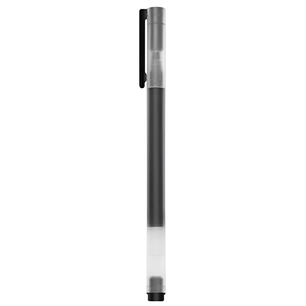 Xiaomi Giant Gel Pen with 0.5mm black tip, plastic body, black colour, on white background