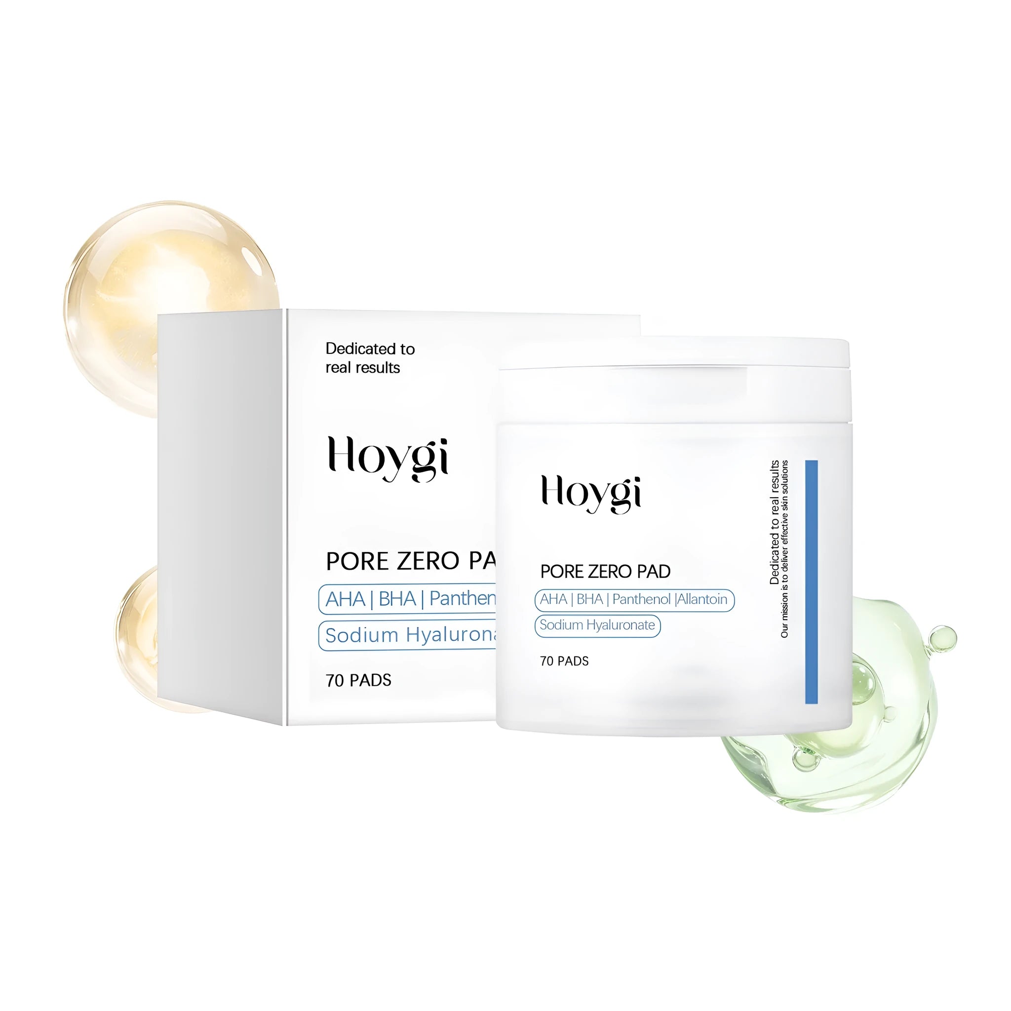 Set of 70 Salicylic Acid Exfoliating and Toning Pads for skincare.