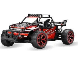Blue 1:18 scale remote control off-road drift car with 2.4G transmitter