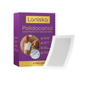 Four micro needle leg care patches with botanical extracts in hydrogel formulation