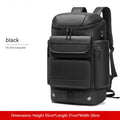 Men's large capacity outdoor waterproof backpack 21 inch Oxford cloth in Army Green with curved shoulder strap