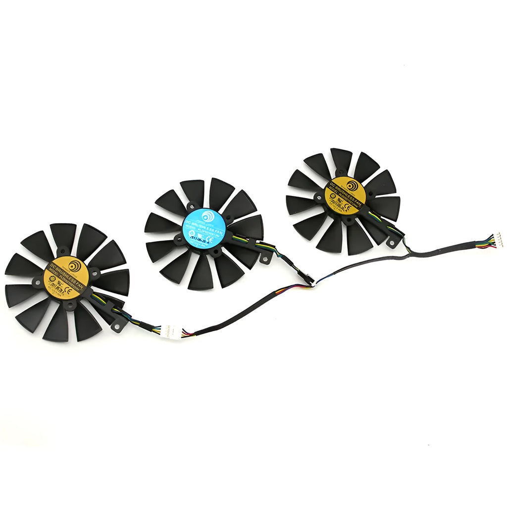 ASUS ROG Strix graphics card replacement cooling fan with 4-pin connector