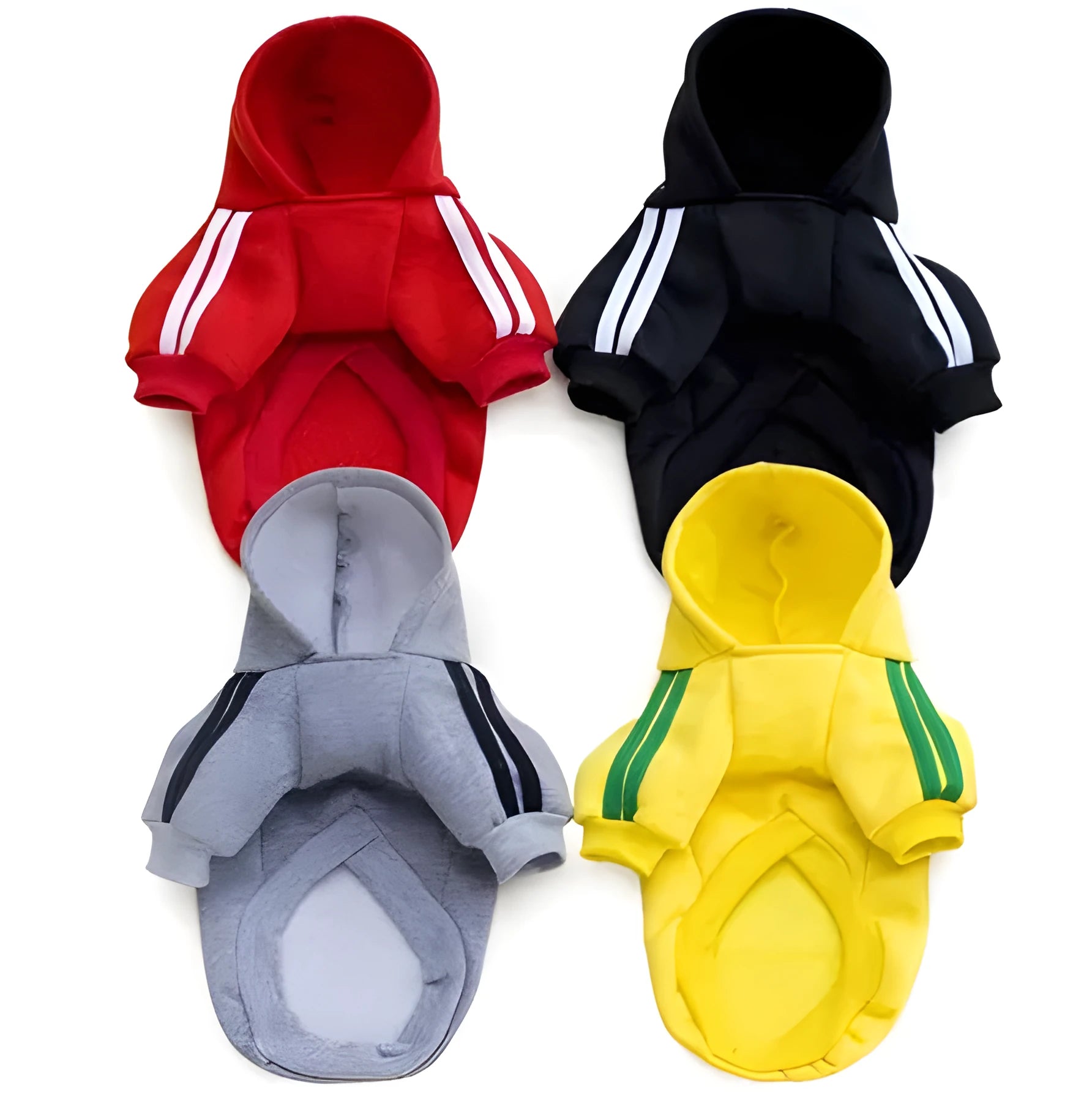 Fashion pet hoodie for small dogs cats in black with hood for Yorkie Chihuahua