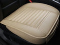 3D single seat car cushion in PU leather with bamboo charcoal – universal fit, five colours