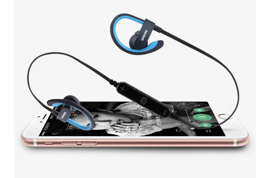 Wireless sports headphones in multiple colours with earplug design for running use