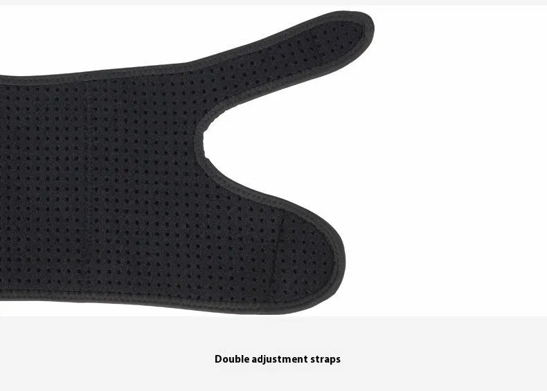Men's neoprene and aluminium plywood joint tendon sheath fixed support gloves for sports