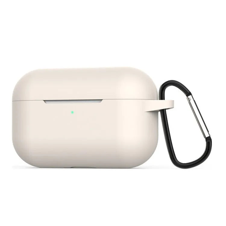Soft silicone protective cover for AirPods Pro wireless earbud case in multiple colour options.