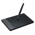 HUION 420 black electronic drawing board with USB cable, compact graphics tablet