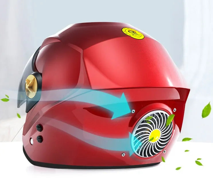 Solar smart helmet in black with Bluetooth module and solar panel on the top shell