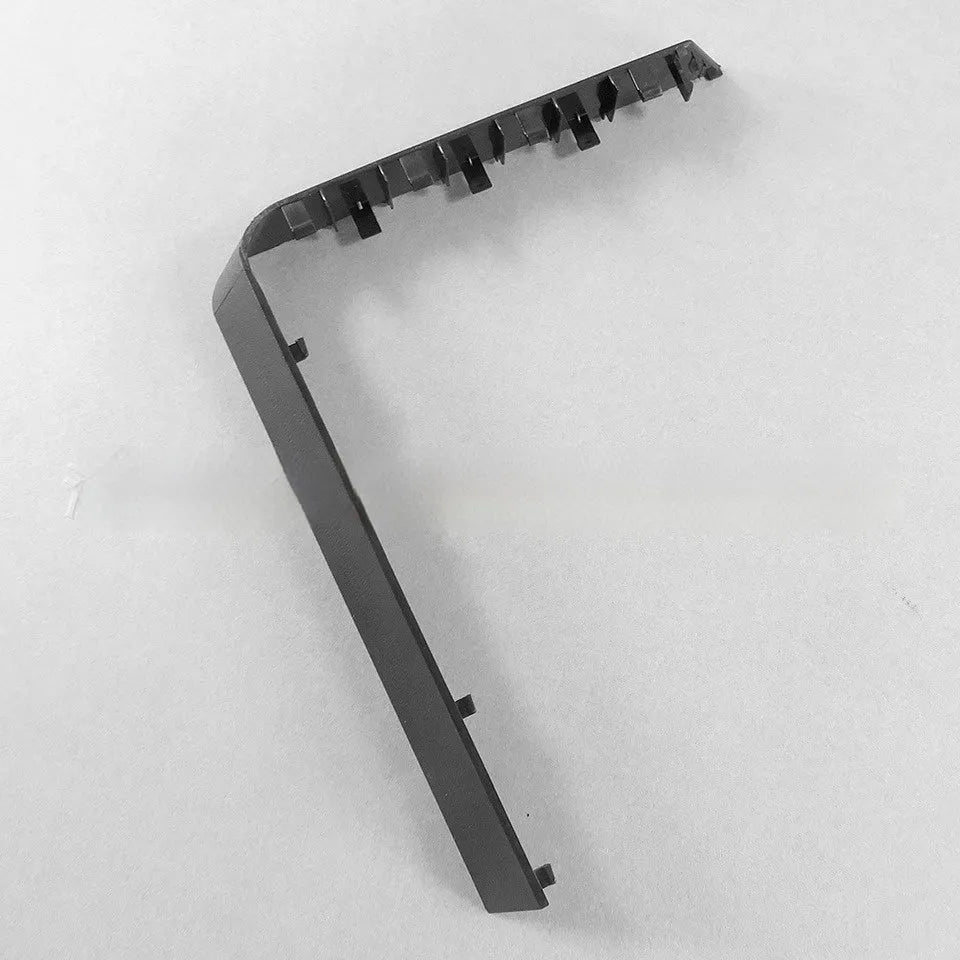 Black and white plastic hard drive cover for 3.5-inch PC chassis bays