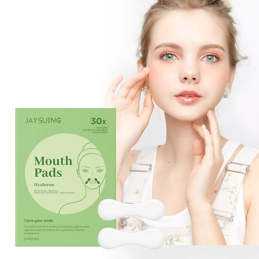 Facial skin firming patches with hyaluronic acid and collagen in 4.7x1x7.8cm size