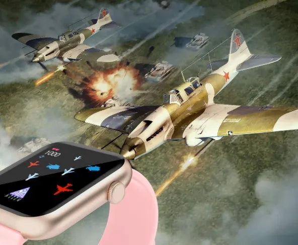 R3L full touch smart watch with 1.3 inch IPS colour screen and silicone wristband on a white background