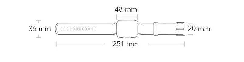 Black waterproof smart bracelet with 1.4 inch HD touch screen on silicone wrist strap
